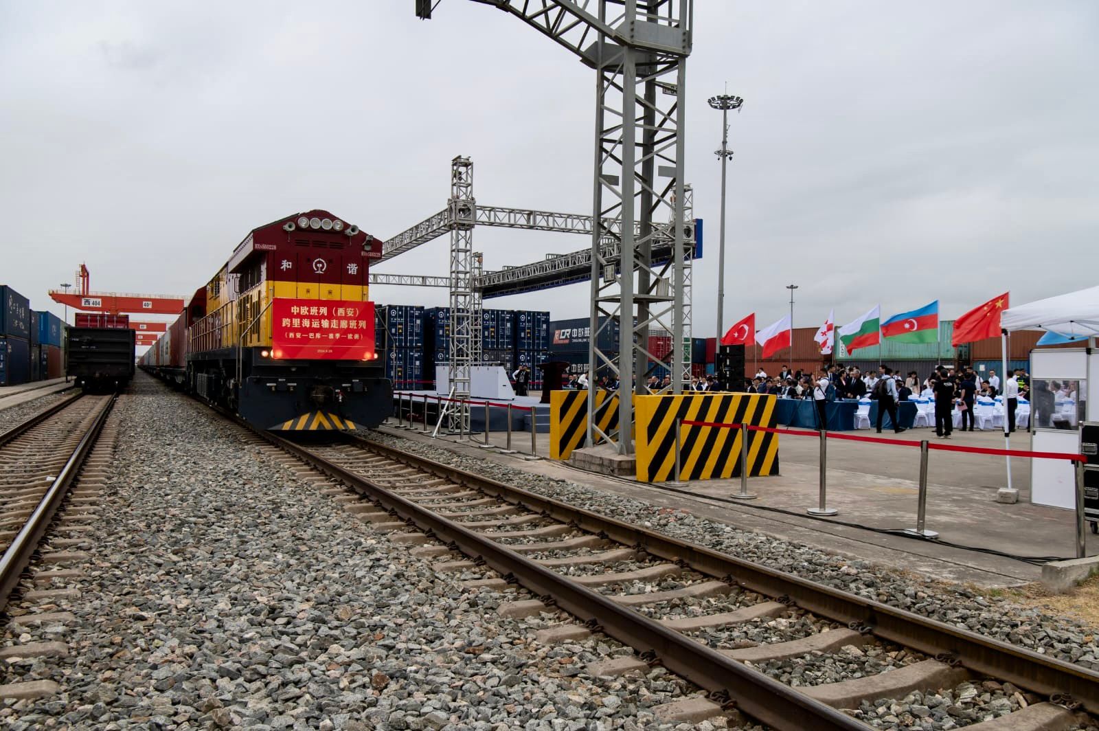 Transit along the Trans-Caspian International Transport Route has increased 20-fold