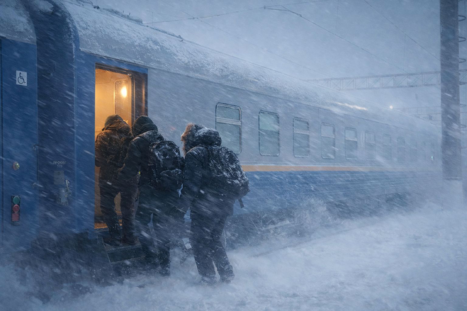 Порядка 400 пассажиров перевезено поездами КТЖ в непогоду в Актюбинской области