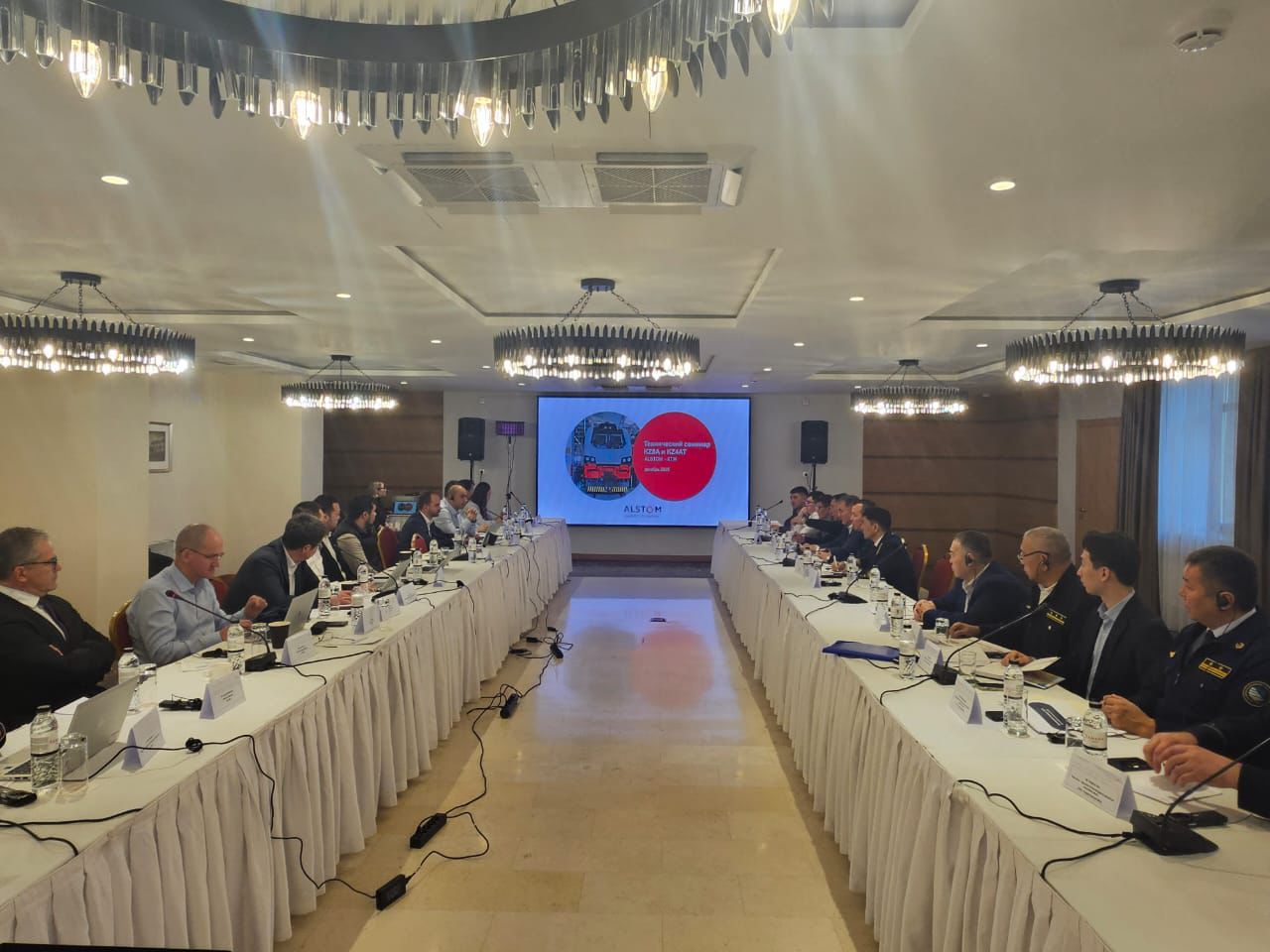 В КТЖ прошёл ежегодный технический семинар с участием Alstom