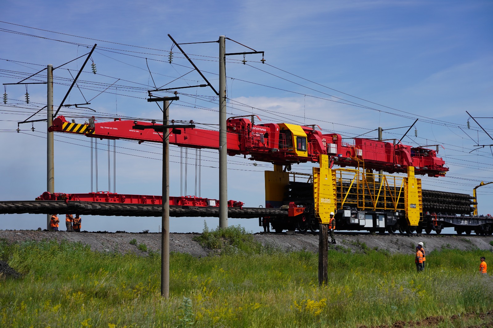 The fleet of special equipment is being renewed on the railways of Kazakhstan