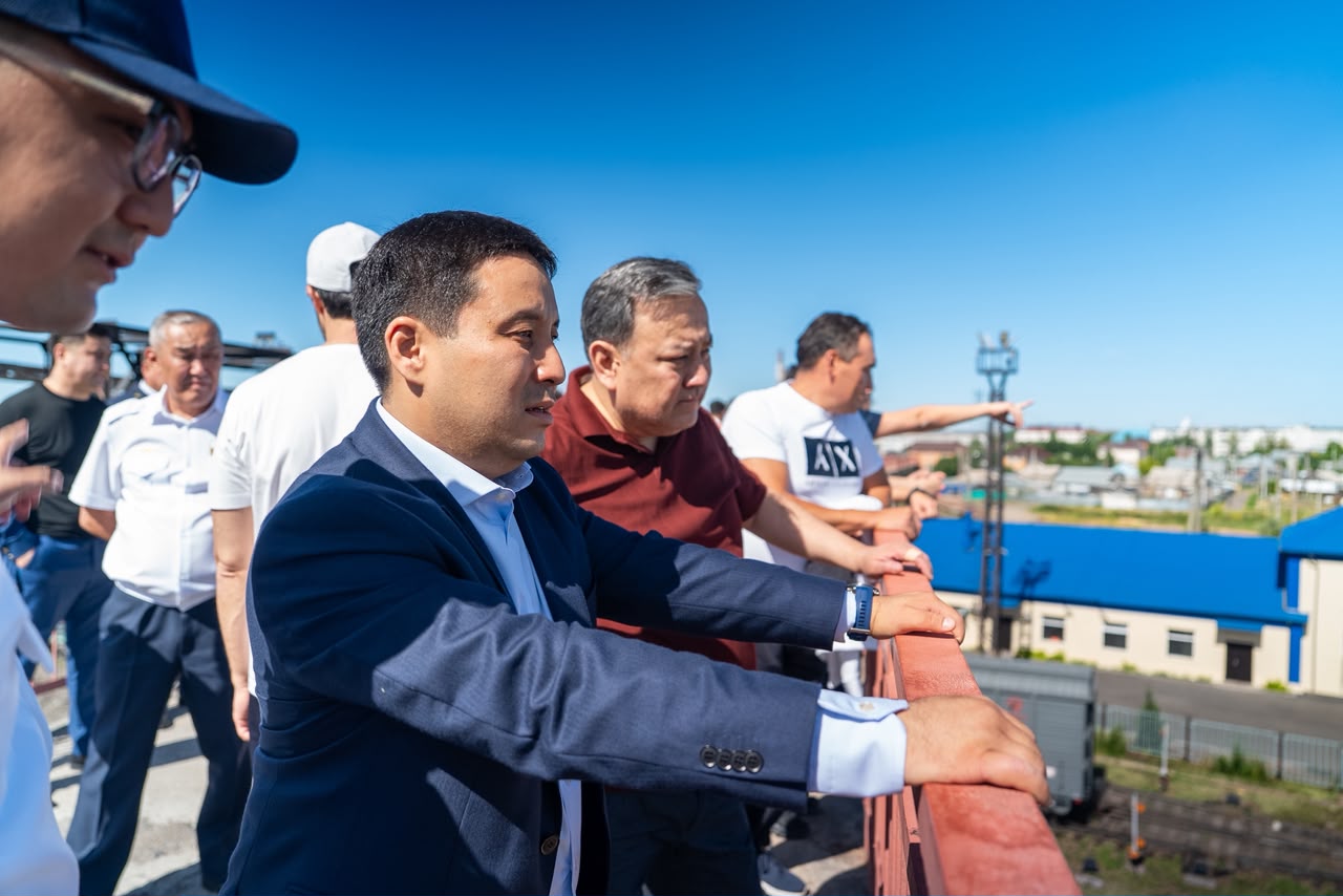 ҚТЖ Басқарма төрағасы электр орталықтандыру маневрлік бекетінде болып, Астана-1 вокзалының құрылыс барысымен танысты