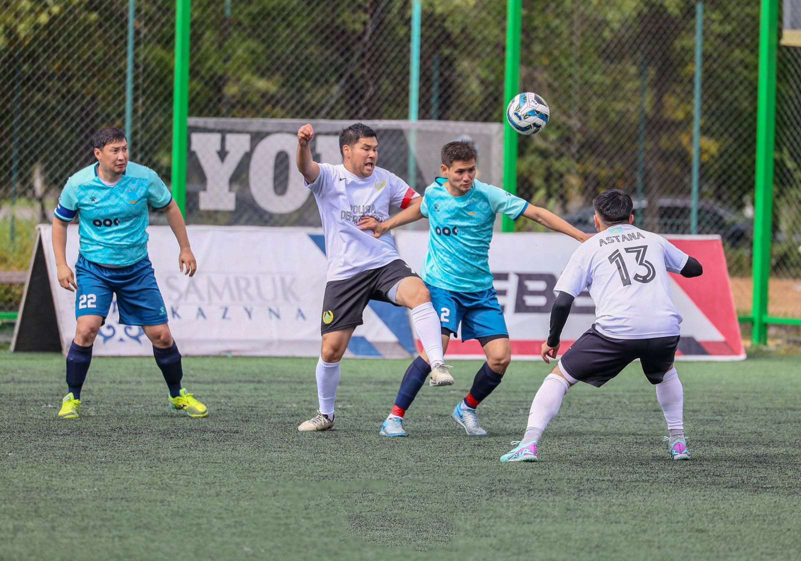 The KTZ national team became the champion of Kazakhstan in mini-football of the Qyzmet Cup tournament