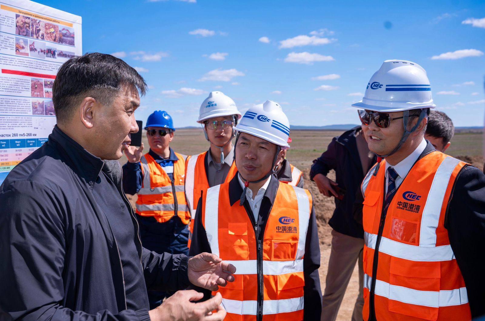 Проинспектирован ход строительства железнодорожной линии «Бахты – Аягоз»