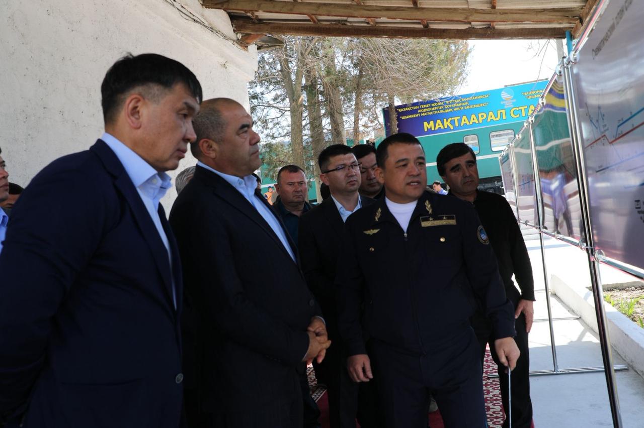 Главы железных дорог Казахстана и Узбекистана обсудили развитие инфраструктуры на строящейся линии Дарбаза - Мактаарал