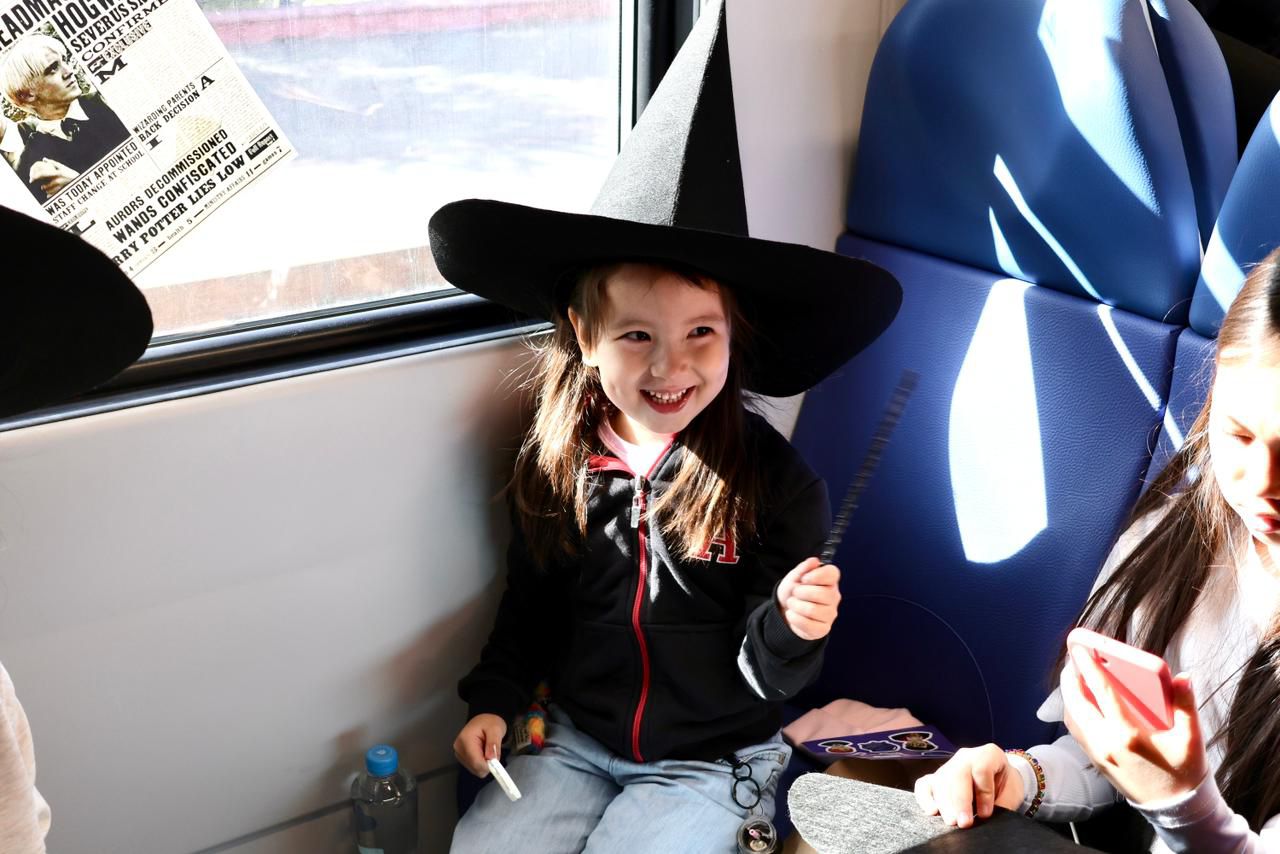 Более 300 пассажиров стали участниками первого «Поезда Поттера» в Казахстане