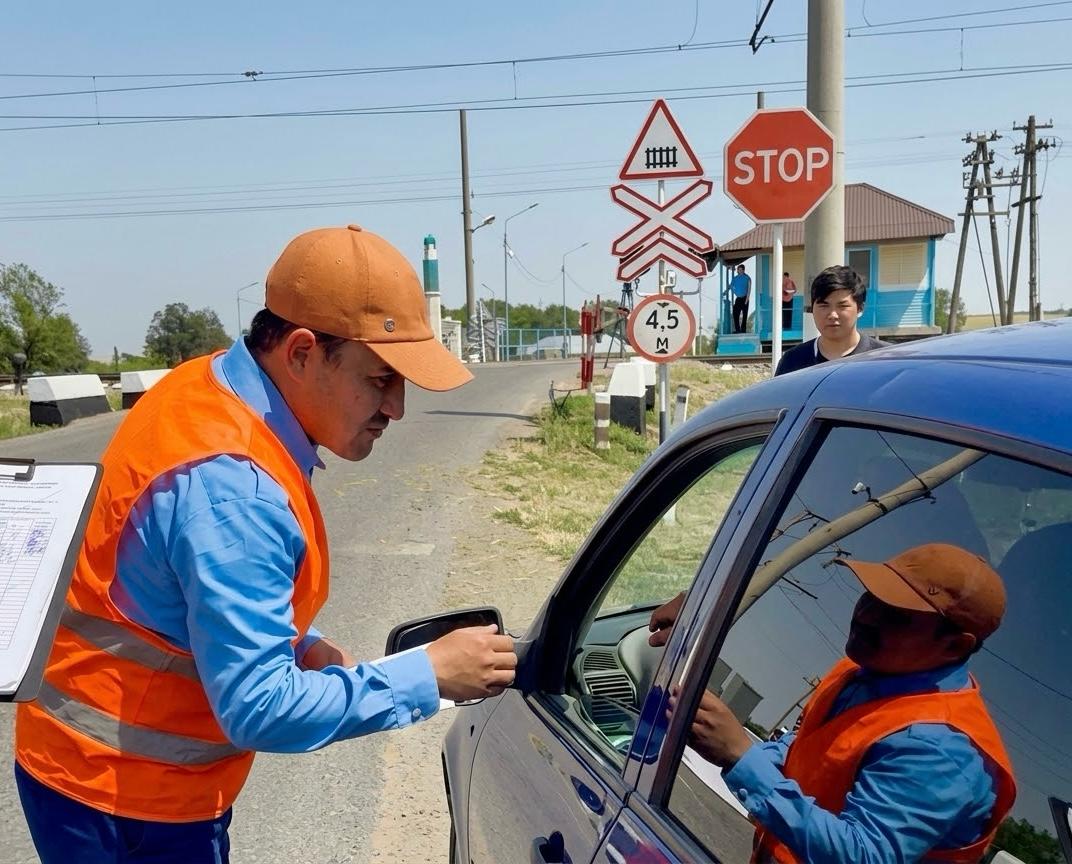 Жүргізушілер мен жаяу жүргіншілерге өткелдердегі қауіпсіздік ережелері еске салынды