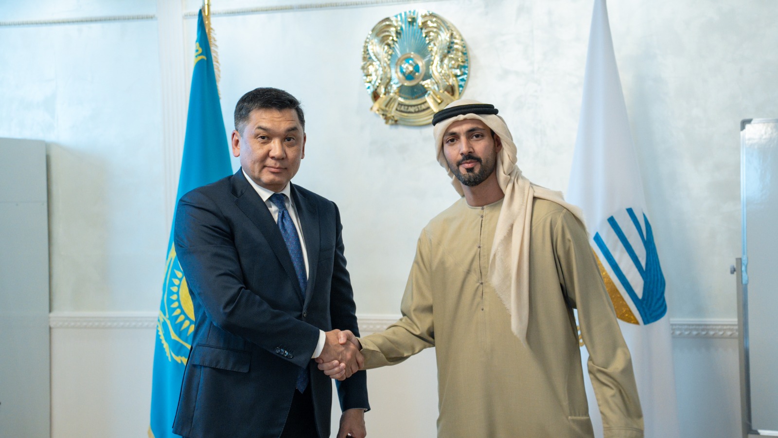 АО «НК «Қазақстан темір жолы» и AD Ports Group обсудили перспективы сотрудничества