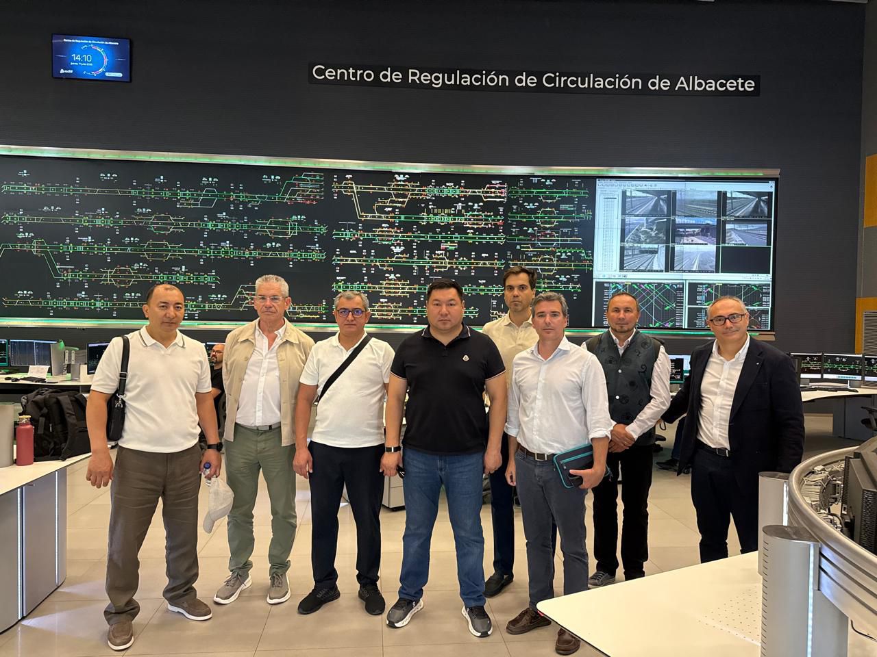 ҚТЖ Пойыздар қозғалысын басқарудың цифрлық жүйелері саласындағы Испанияның озық тәжірибесін зерттеді
