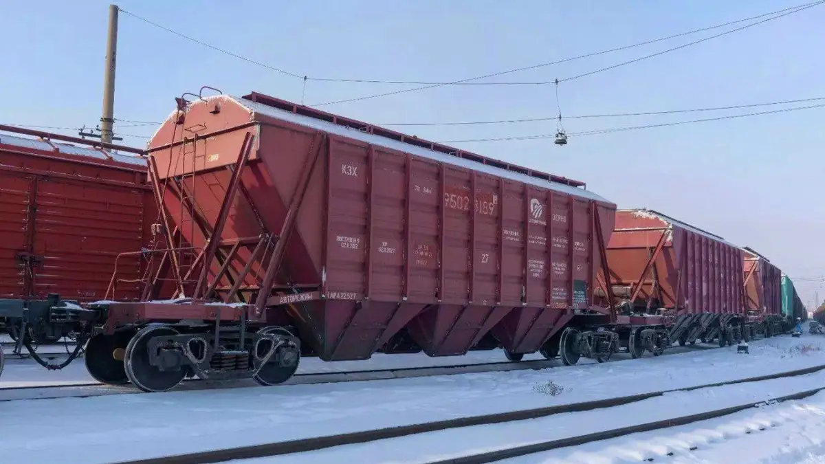 Перевозка зерна нового урожая по Костанайскому отделению ГП: итоги ноября