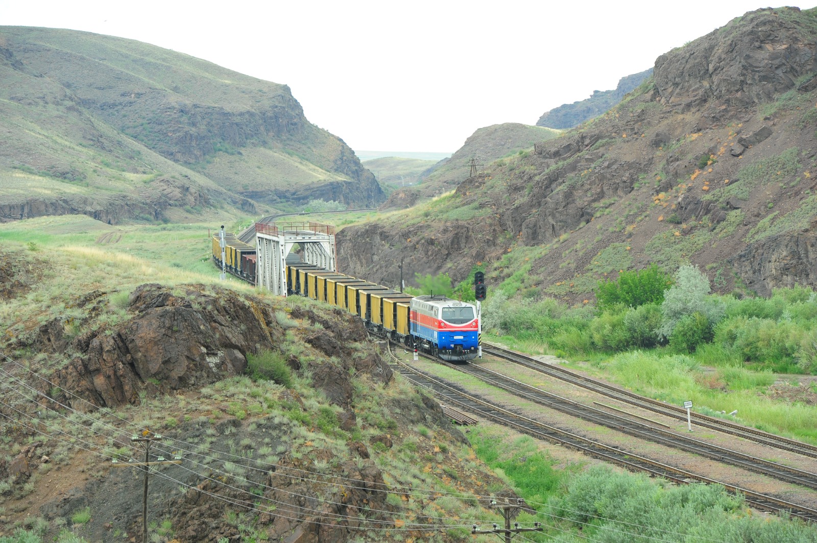 Rail freight transportation between Kazakhstan and China increased by 12%