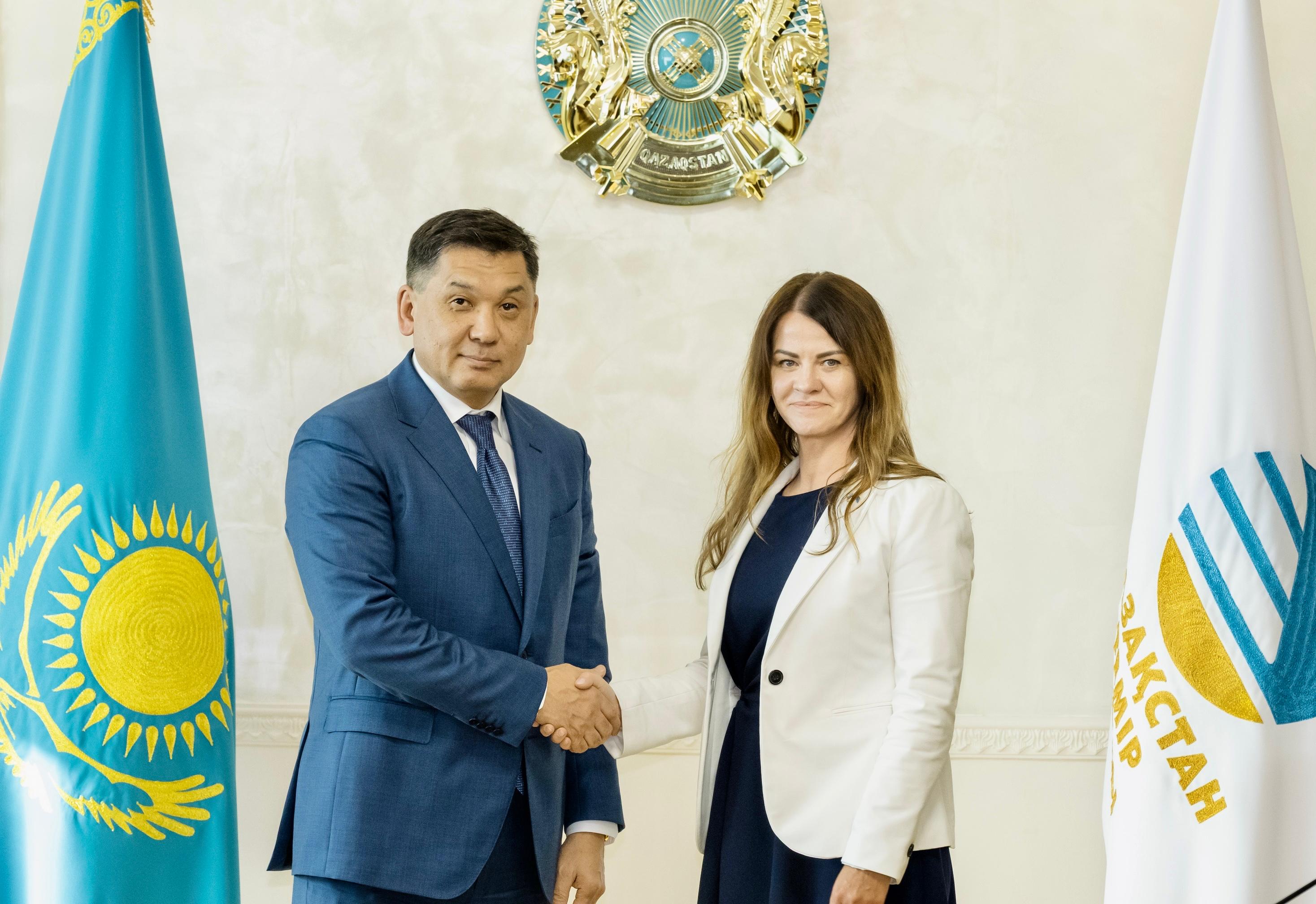 ҚТЖ мен Эстон темір жолдары Азия мен Еуропа арасындағы жаңа көлік маршруттарының дамуын талқылады