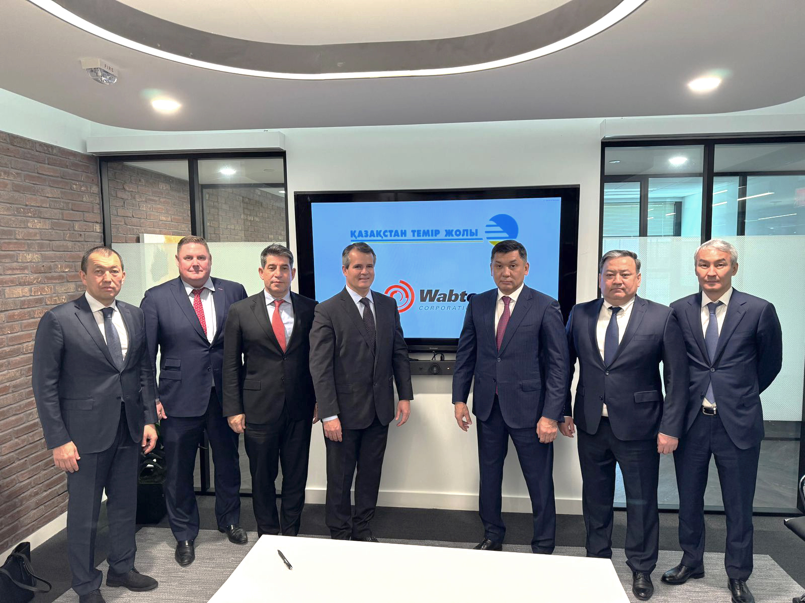 КТЖ и корпорация Wabtec подписали соглашение о сотрудничестве в сфере повышения квалификации кадров