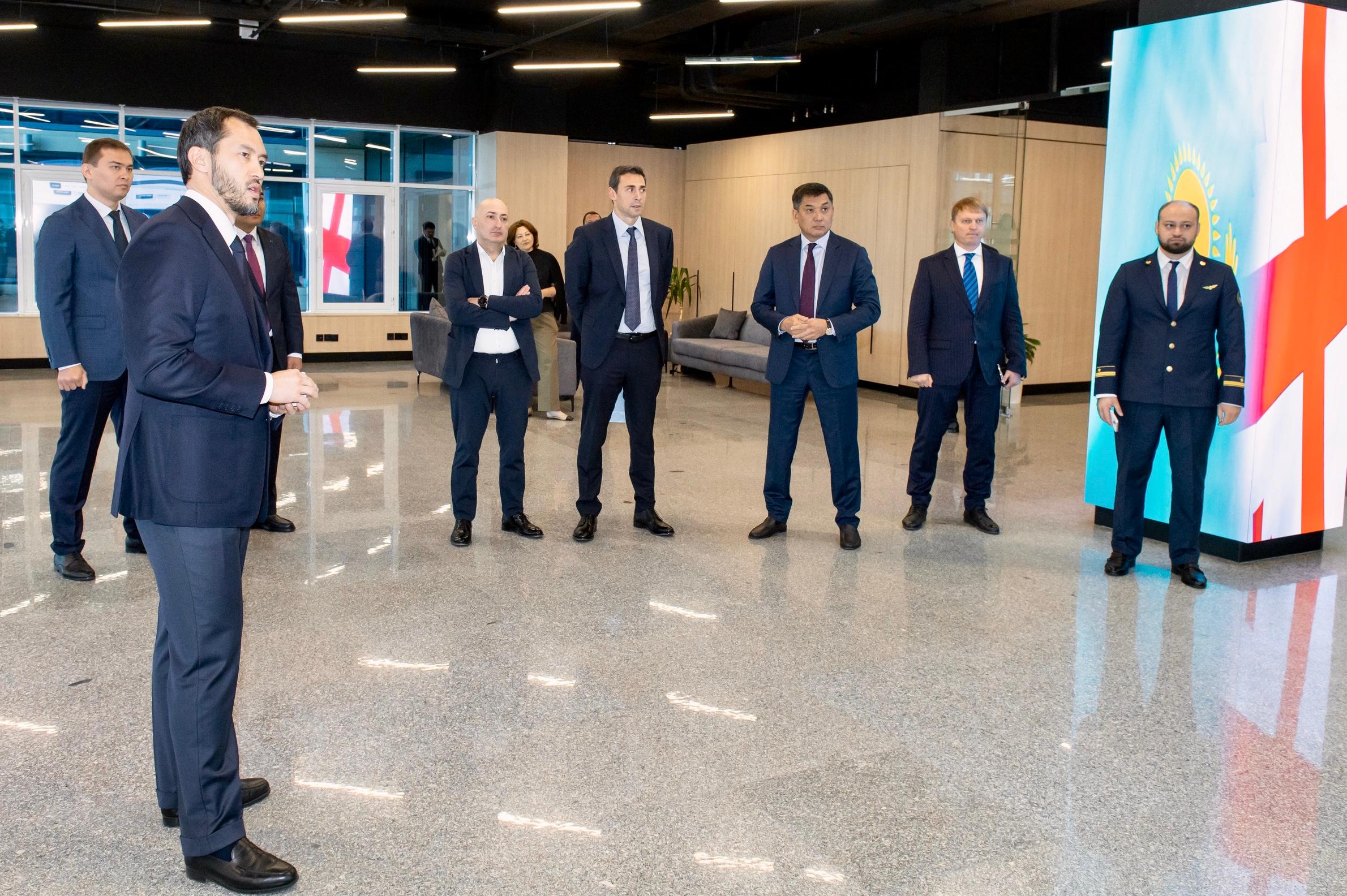 В КТЖ обсуждены вопросы сотрудничества между Казахстаном и Грузией в сфере транспорта и логистики