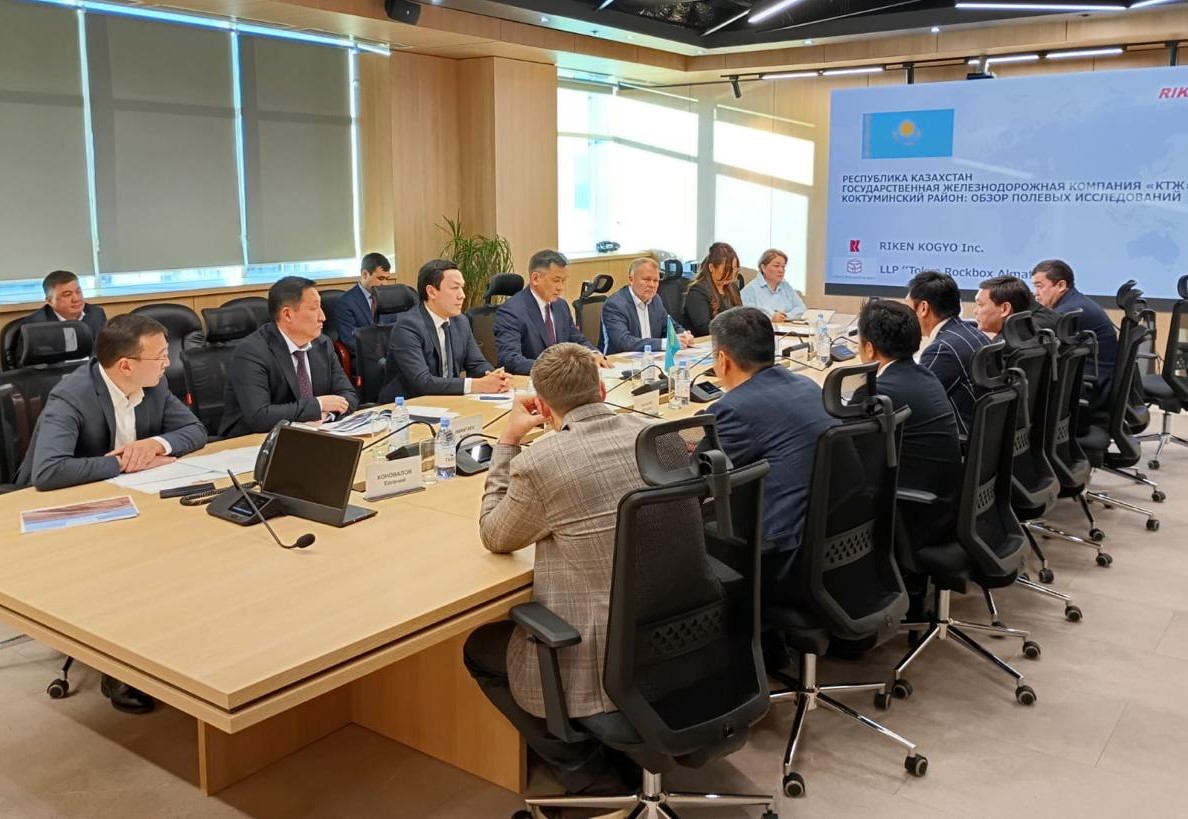 В КТЖ состоялась встреча с представителями японской компании RIKEN KOGYO