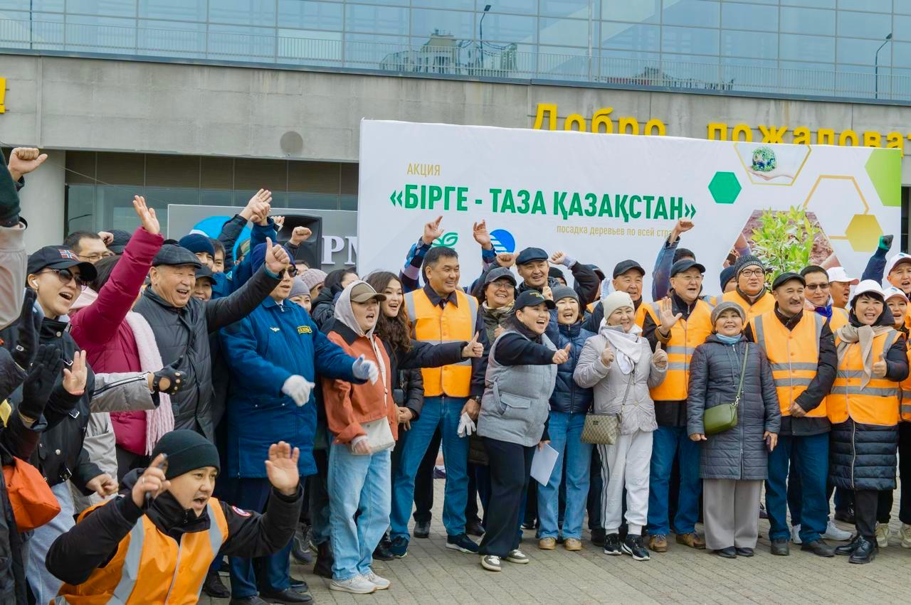 КТЖ дал старт экочелленджу в рамках акции «Таза Қазақстан»