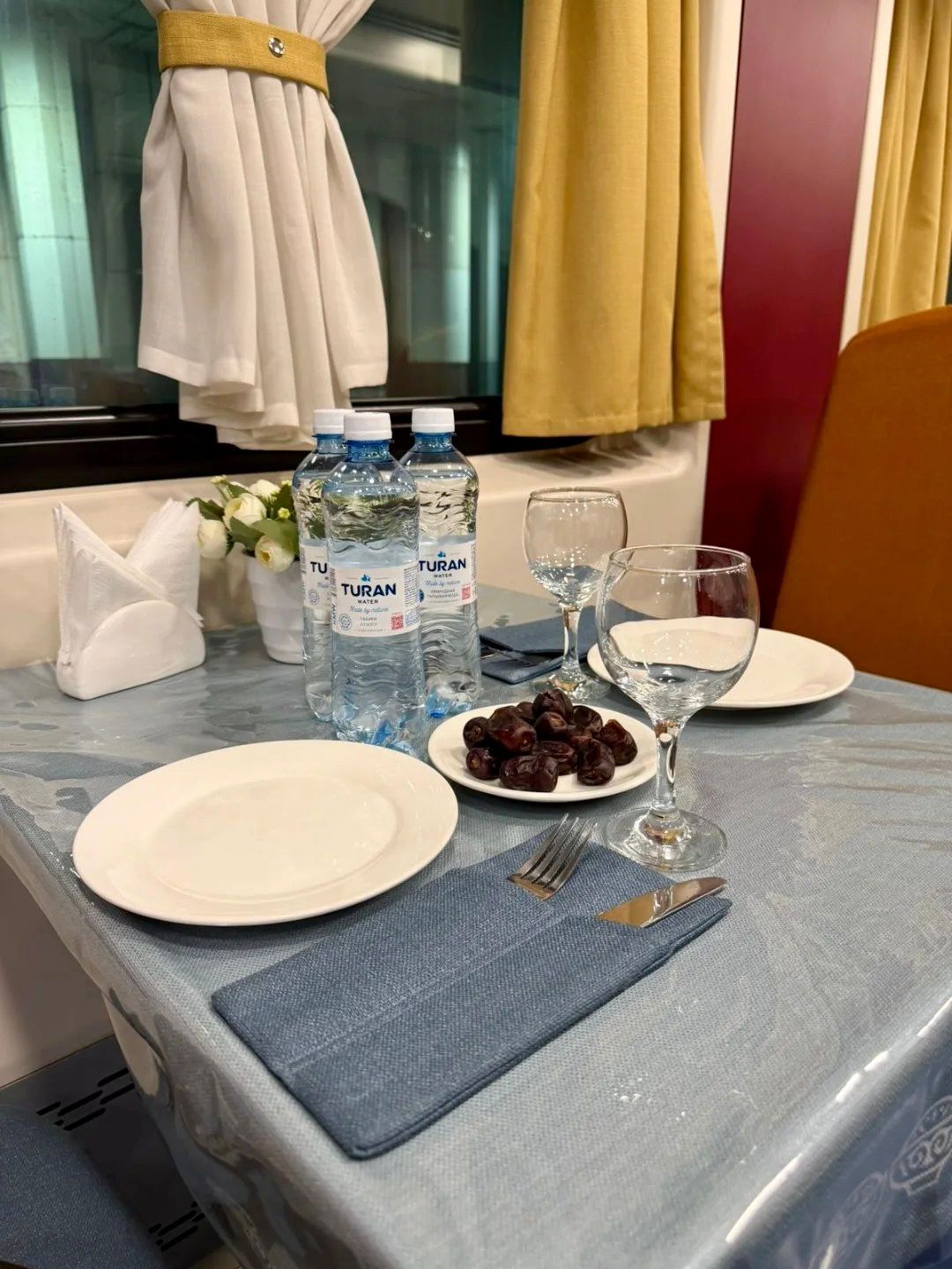 В месяц Рамазан вагоны-рестораны Нацперевозчика будут работать по специальному графику